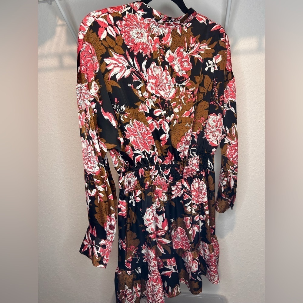 Zara Mini Floral Print Dress NWT - Picture 13 of 13